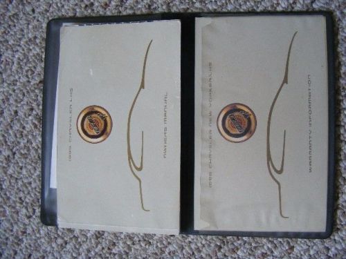 1996 chrysler lhs owners manual