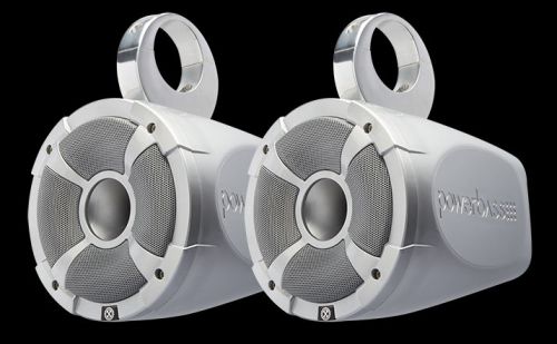 Wakeboard tower speakers, wake tower pod speaker system