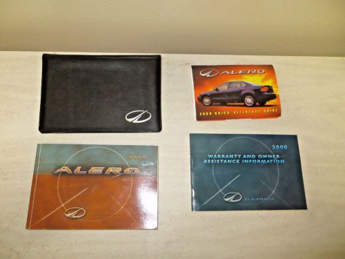 2000 oldsmobile alero owners manual