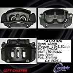 Centric parts 142.61075 front right rebuilt caliper with pad