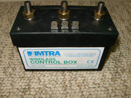 Sea ray windlass solenoid, lofrans control box 12v