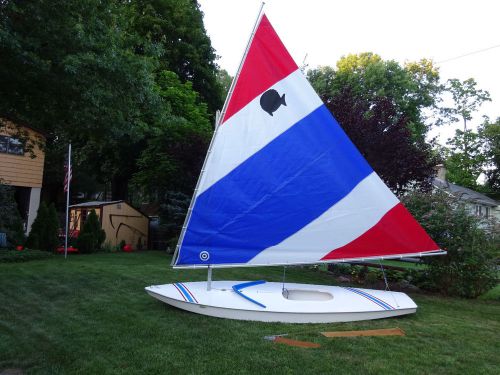 14&#039; sunfish sailboat ny sun fish sail boat excellent condition