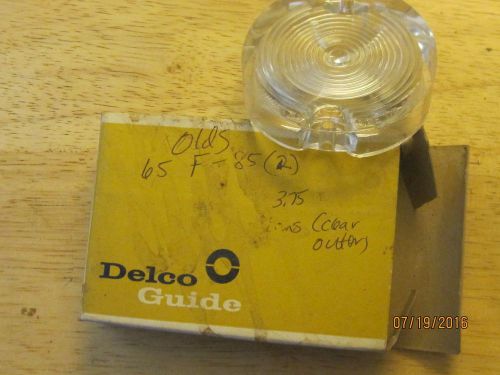 1965 oldsmobile cutlass &amp; 442 front turn signal lens - nos perfect
