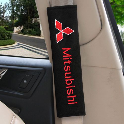 Stylish seat belts cotton case for mitsubishi lancer asx outlander pajero l200