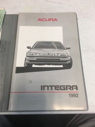 92 acura integra service manual book, da,da9,da6,jdm integra