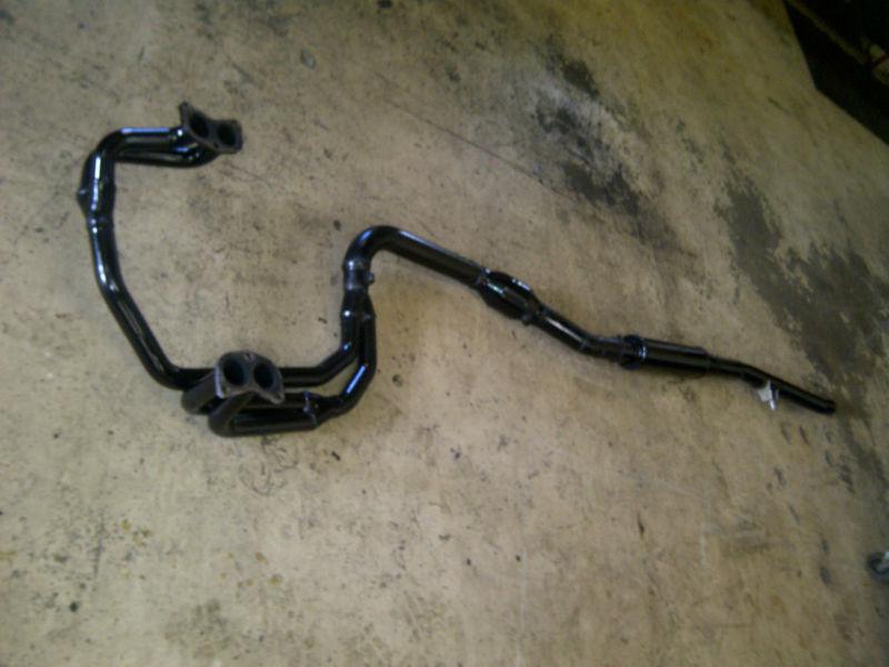 Subaru impreza wrx sti complete exhaust headers muffler tail pipe system used