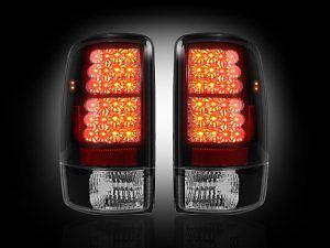 Led tail lights smoked lens ( chevy tahoe 2000-2006 ) includes led reverse bulbs