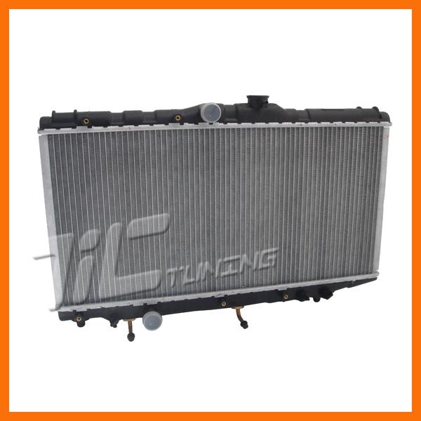 New cooling radiator 1989-1992 geo prizm toyota corolla 1.6 l4 4dr 5dr auto a/t