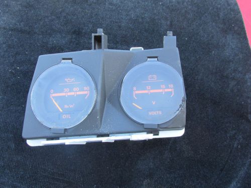 Nissan 300zx dash pod gauges orange lettering 1984-1986