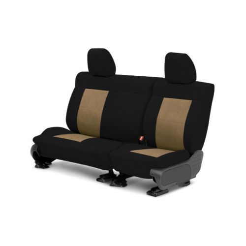 Suede 2nd row seat cover 60/40 split bench caltrend hd176-06sb (r-18)