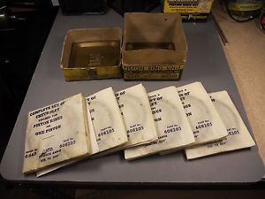 Gm 608205 1941-49 chevrolet 235 piston ring set std. nos - expander type