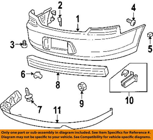 Mopar oem 6507238aa rear bumper-bumper cover screw