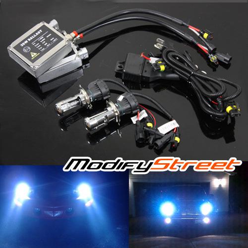 H4/9003/hb2 10000k blue bi-xenon hi-low headlight ac ballast hid converion kit