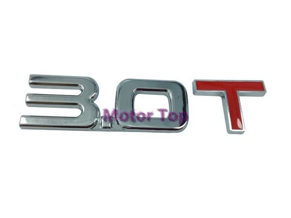 3.0t emblems badge motor sport sticker rear 3d for vw volkswagen cc gti 