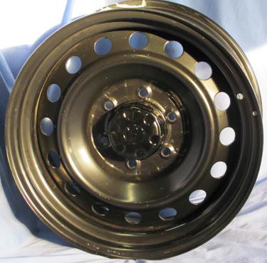 17" toyota fj cruiser 2013 black oe steel wheels (4) rims