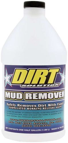 Dirt racing mud pre-race solution prep stops remove dirt rubber build up #78234