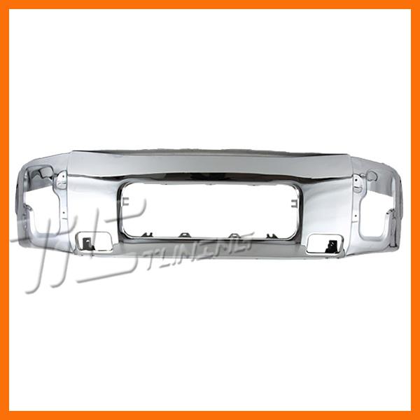 2004-2007 nissan armada titan front chrome bumper face bar w/air hole suv