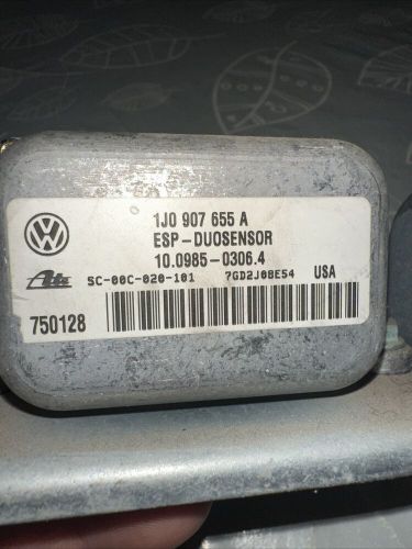 1j2907637e 1j0 907 655 a duo sensor yaw acceleration vw golf mk4 bug bora etc