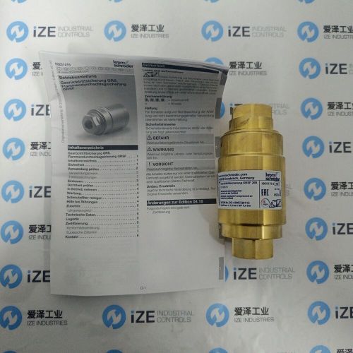 Grsf 20r 03150673 kromschroder non-return gas valve kromschroeder