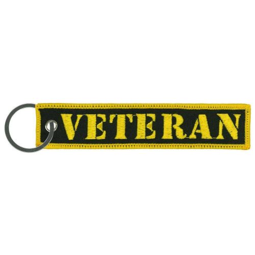 Hot leathers u.s. army veteran key chain fob kch8004