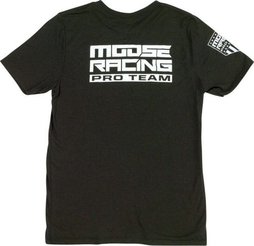 Moose racing youth pro team black t-shirt size large