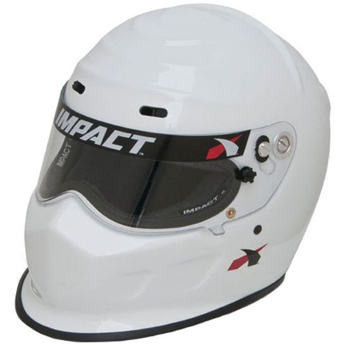 Impact racing helmet champ x-large white sa2020 13020609