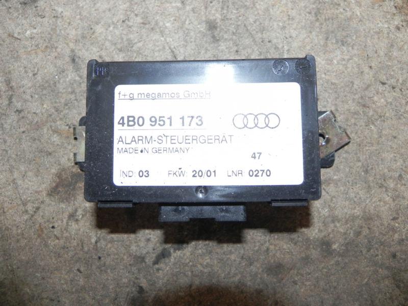 99 00 01 02 audi a4 b5 a6 c5 alarm anti theft module 4b0951173 oem