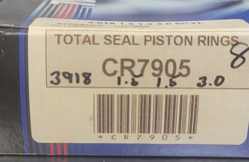 Total seal cr7905 performance rings 3.918 1.5mm x 1.5mm x 3.0mm