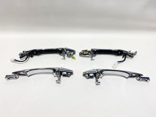 13-20 infiniti jx35 qx60 front rear rh lh door handle outer exterior set 4 oem