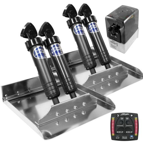 Bennett trim tabs st12obi bennett marine 12x12 sport tab system w/one box