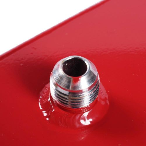 New 8 gallon race drift aluminum fuel cell tank with level sender red