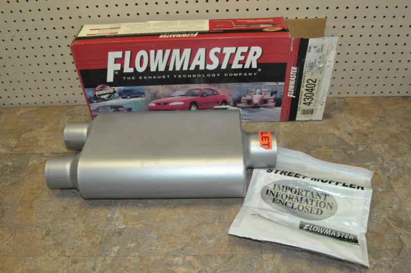 Flowmaster 40 series muffler 3" in - 2 1/2' out 430402