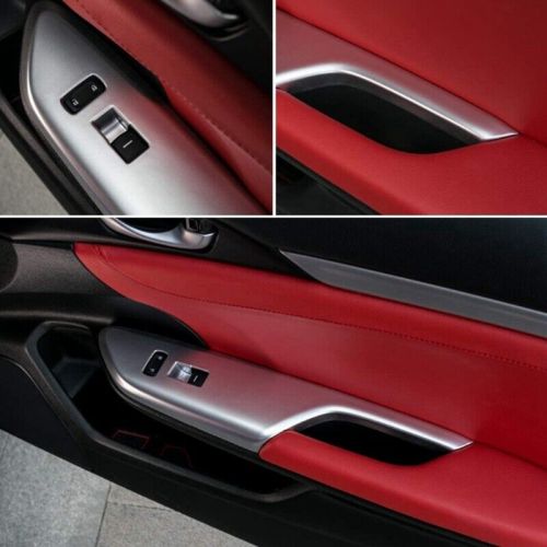 Car abs armrest interior door window glass shift board cover ornament frame 8810-