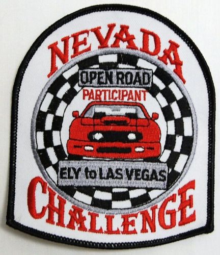 Nevada open road challenge race ely to las vegas participant jacket patch