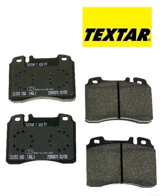 Textar premium front disc brake pads set 21153160 d237t