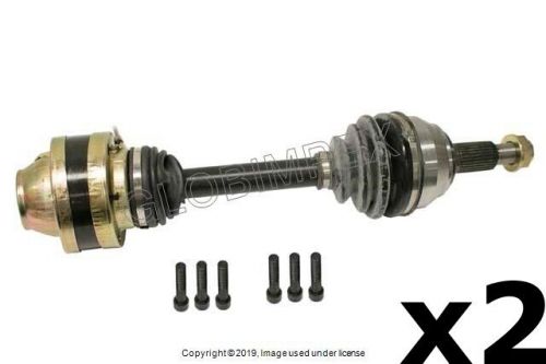 For audi/vw (2004-2010) axle shaft assembly front left &amp; right (2) dss