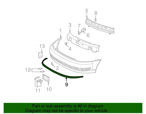 Genuine gm deflector 22683982