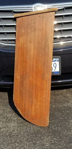 Sailboat daggerboard centerboard mahogany 37 1/2&#034;  l   17 1/2&#034;  w nice cond