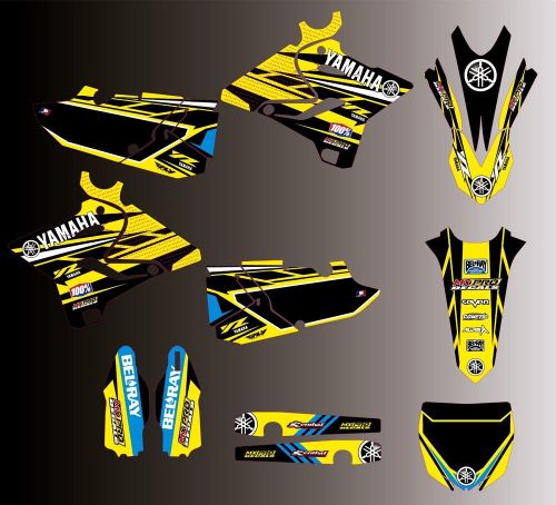 Fits yamaha yz 125 250 mx motocross 2015 2016 2017 2018 2019 2020 graphic kit