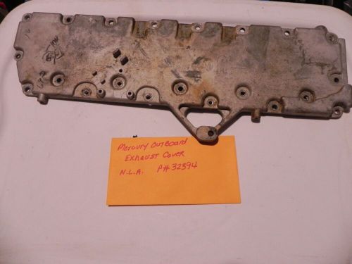 Mercury mariner outboard outer exhaust plate p# 32394 nice plate nla