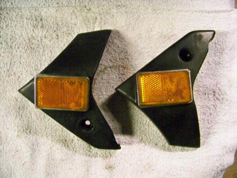 1982 yamaha xv920 xv 920 virago tank collars with reflectors frame covers