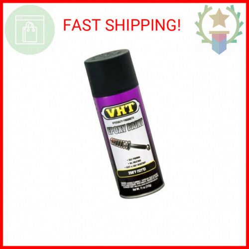 Vht sp652 satin black epoxy all weather paint can - 11 oz.