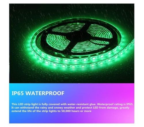 Led boat strip lights, 32.8ft marine pontoon led lights, waterproof boat interio