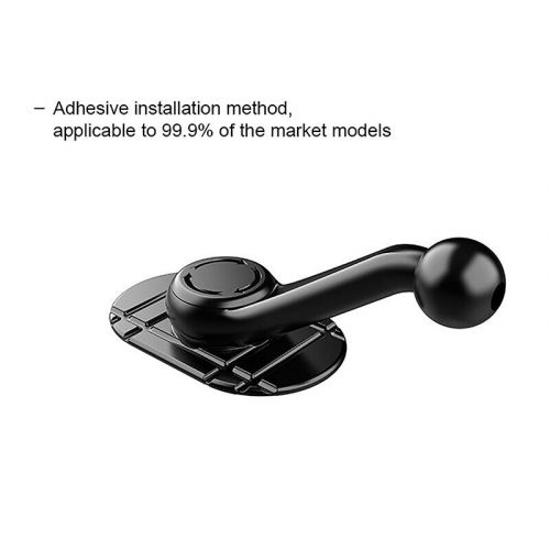 Dashboard mounting disk 17mm ball head self adhesive rotatable car phone stand