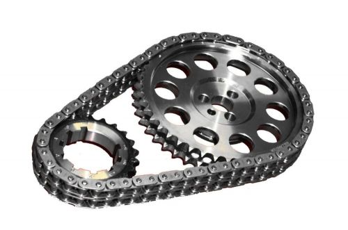 Rollmaster timing chain set, red series, double roller, keyway adjustable, ne...