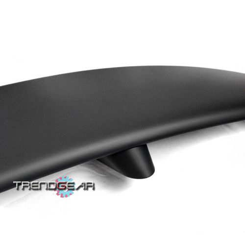 For 11-15 charger 4d sedan paintable black rear trunk lip abs spoiler wing new