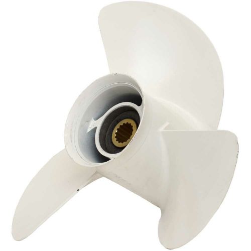 Yamaha k series boat propeller | rh 13 1/2 x 15p aluminum (dent)