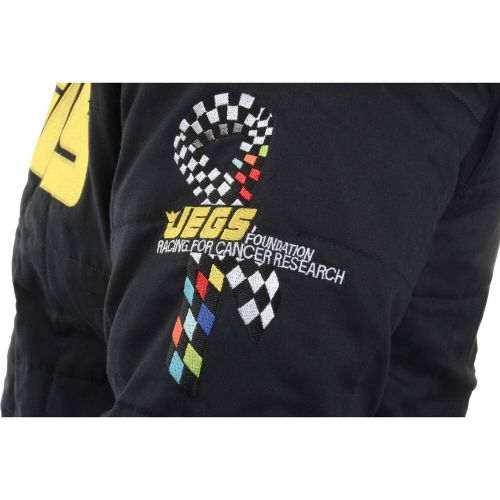 Jegs 6001 black triple layer jacket medium