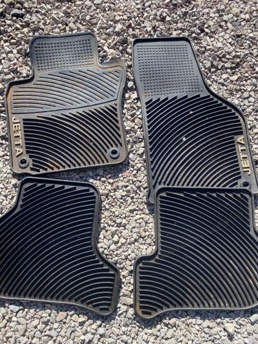 2005-2010 vw jetta mk5  set of 4. floor rubber mats 1km061550h041