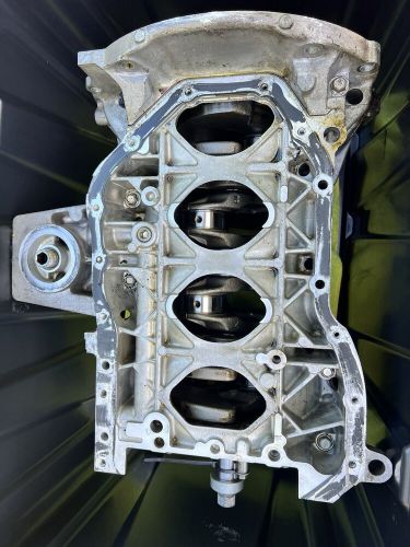 08-15 mitsubishi lancer evolution x 4b11t engine short block with crank